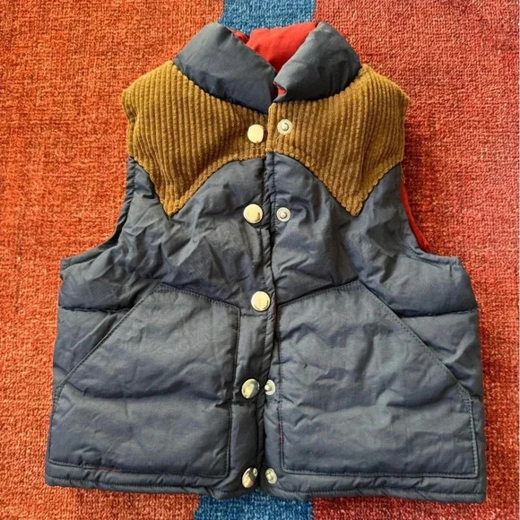 SOLD OUT Frankie Navy Vest - Maisonette - Picture 1 of 7
